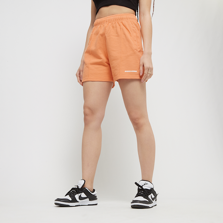 Orange high waisted shorts 2025